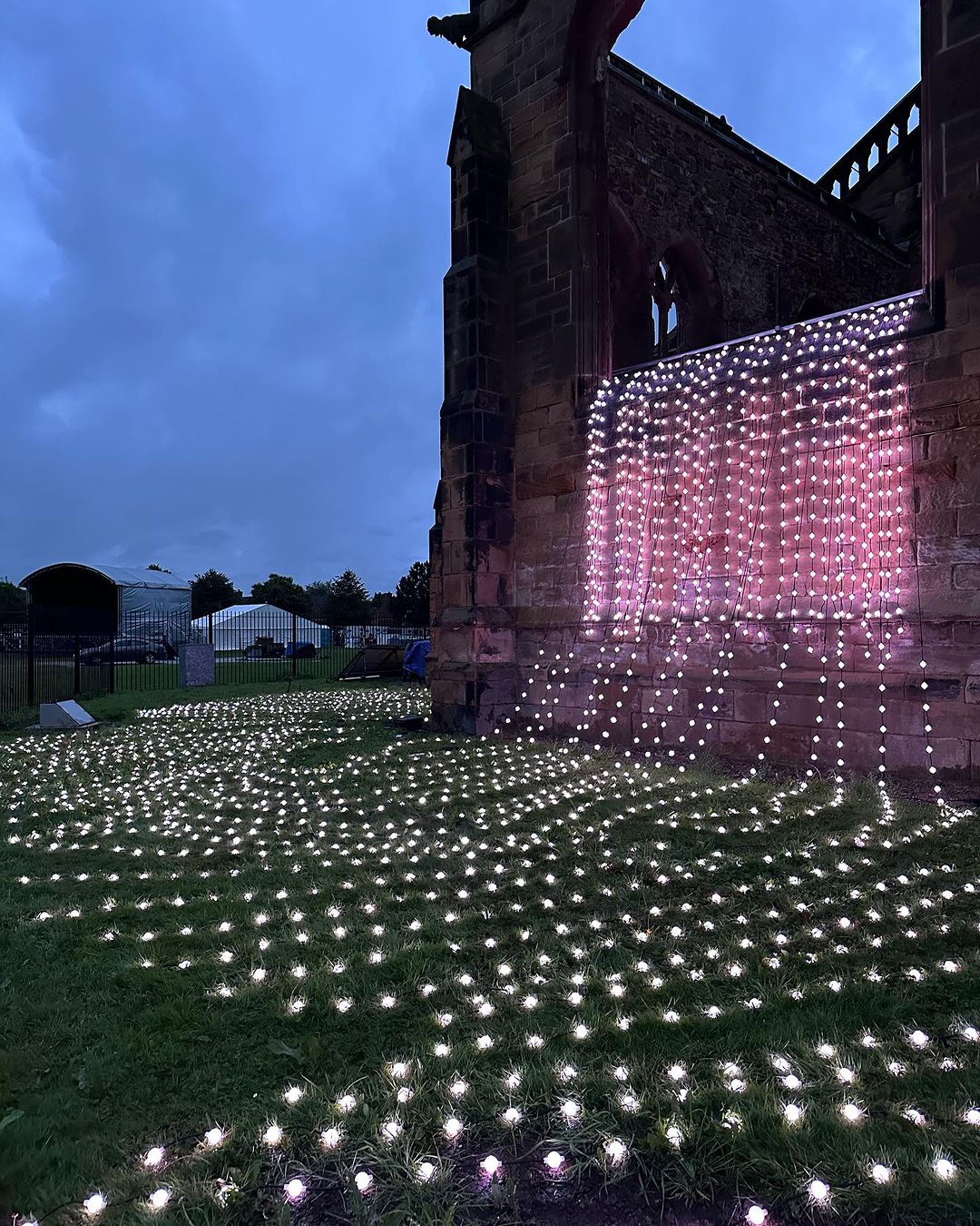 灯串式3D灯工程效果图